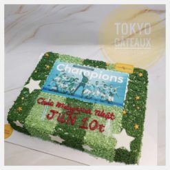 Bánh in ảnh bóng đá 22*28 1