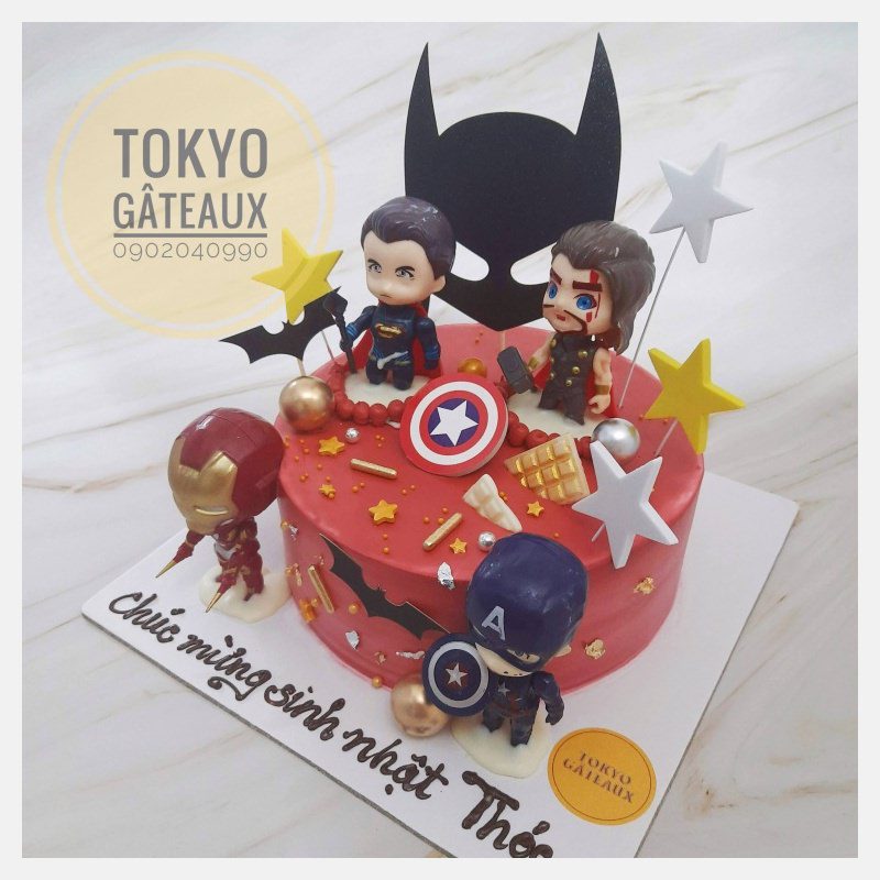 Bánh sinh nhật siêu nhân Avenger
