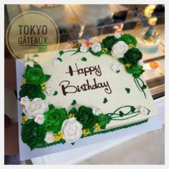 Bánh sinh nhật Hoa Xanh Kem Tươi