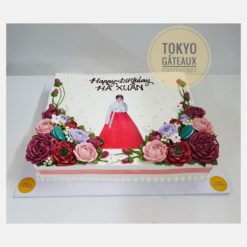 Bánh sinh nhật Vườn Hoa Sắc Tím