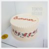 Bánh sinh nhật viền hoa kem sữa chua