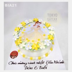 Bánh sinh nhật in ảnh Elsa