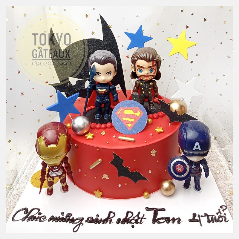 Bánh sinh nhật Biệt đội Avenger
