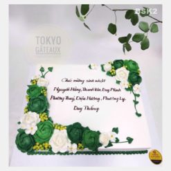 Bánh sinh nhật Hoa Kem Hiện Đại