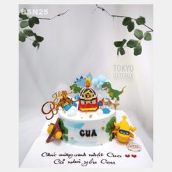 Bánh sinh nhật đội bay siêu đẳng