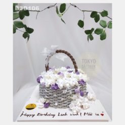 Bánh sinh nhật Giỏ Hoa Sứ