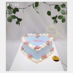 Bánh sinh nhật Trái Tim Hoa Hồng