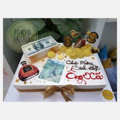 Bánh sinh nhật Vuông Tiền Vàng