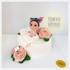 Bánh búp bê Barbie hồng