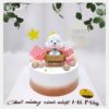 Bánh sinh nhật Poodle Trắng