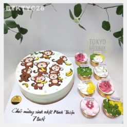 Bánh sinh nhật Bầy Khỉ
