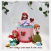 Bánh sinh nhật Bộ 3 Công Chúa