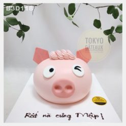 Bánh sinh nhật Heo Hồng