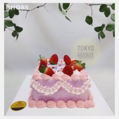 Bánh sinh nhật Dâu Vintage