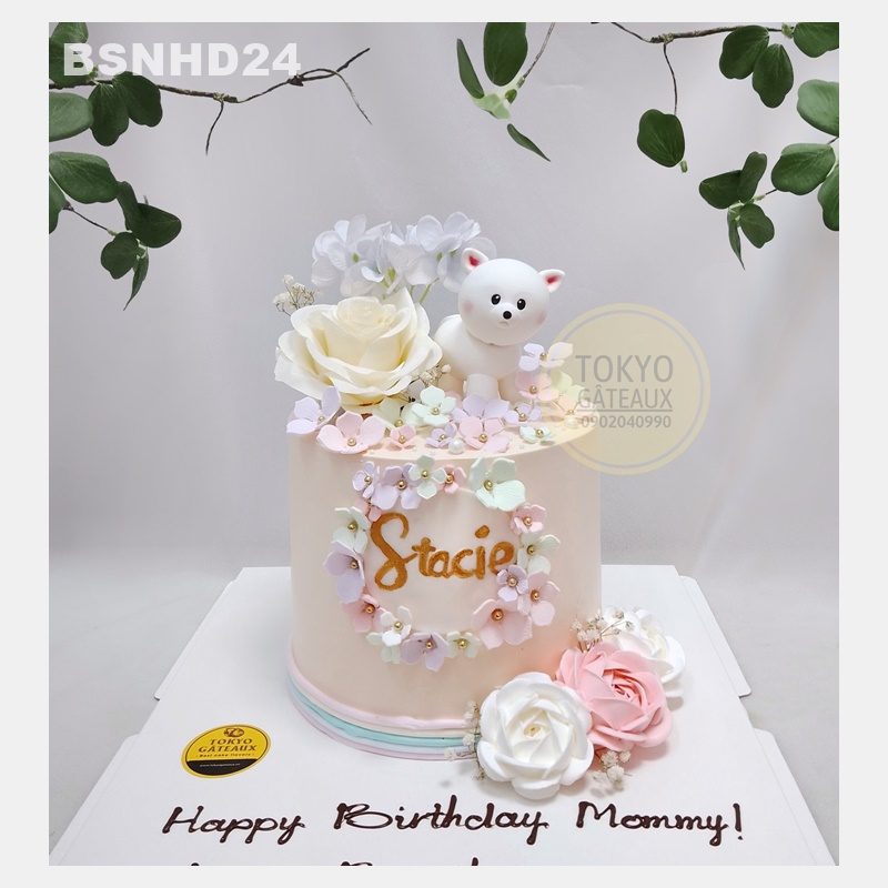 Bánh sinh nhật Cún Tuyết