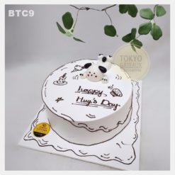 Bánh sinh nhật Cún Trắng