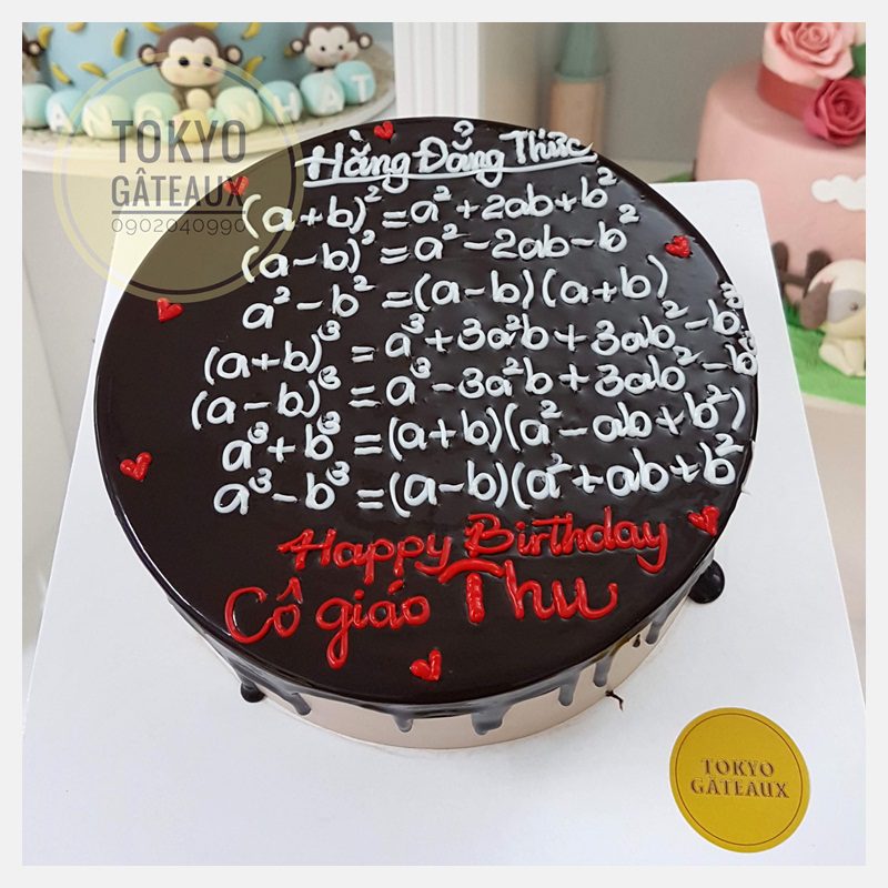 BTL2 - Bánh sinh nhật 7 hằng đẳng thức sz18 - Đặt bánh lấy ngay ...
