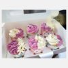 Set cupcake (trang trí theo tông màu bánh sinh nhật)
