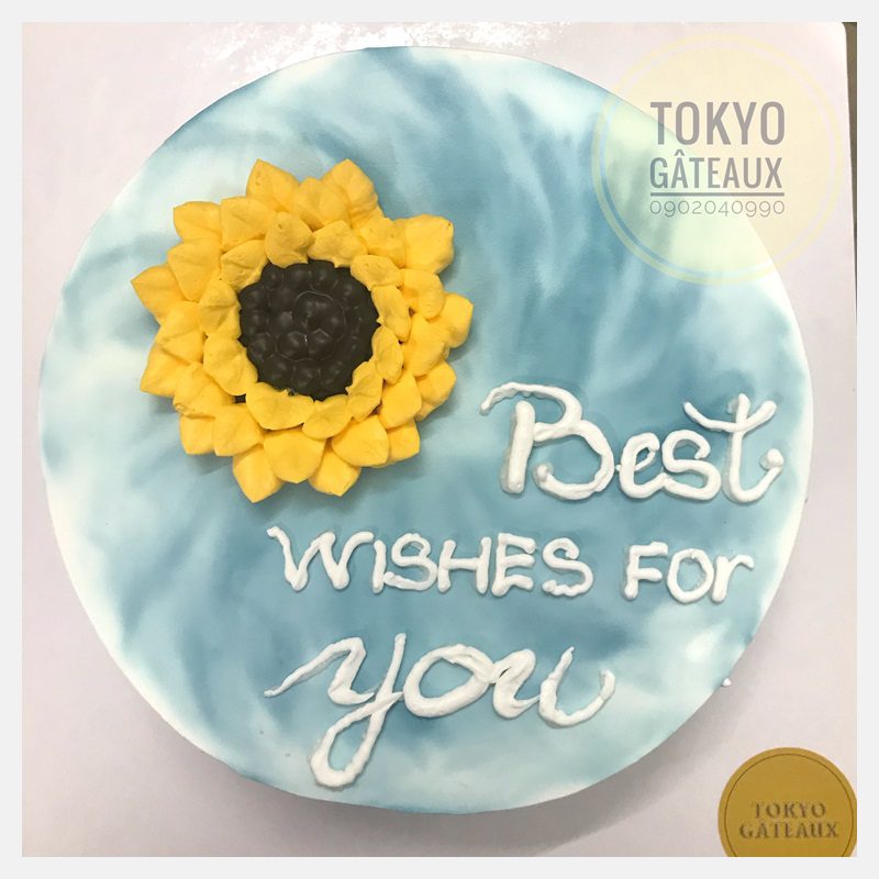 Bánh sinh nhật hoa hướng dương