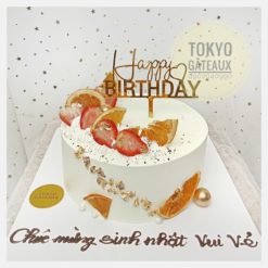 Bánh Sinh Nhật Dâu Tây Kem Tươi