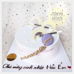 Bánh Sinh Nhật Màu Tím Thủy Chung