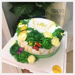 hoa xanh kem tươi1 in ảnh sz24 - 500