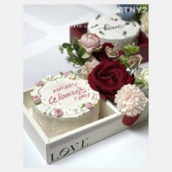 Set Quà Tặng Bánh Và Hoa