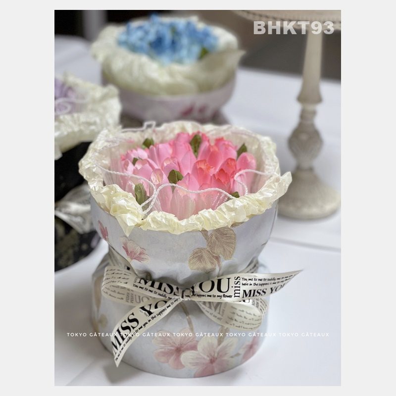 Bánh sinh nhật Bó Hoa Tulip Cao