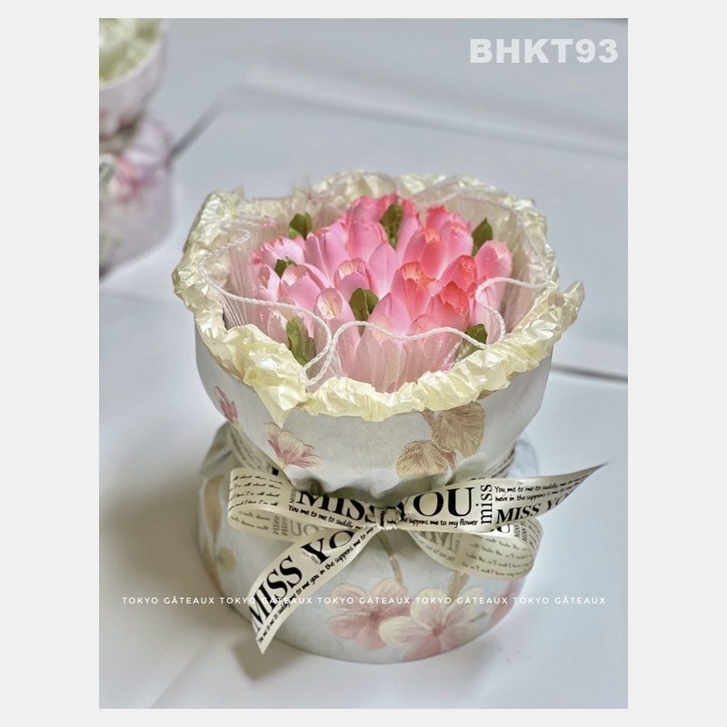 Bánh sinh nhật Bó Hoa Tulip Cao