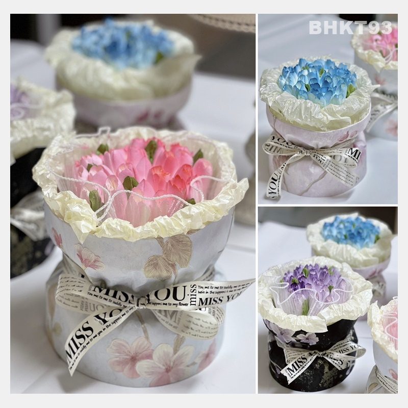 Bánh sinh nhật Bó Hoa Tulip Cao