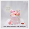 Bánh sinh nhật Heo Con Say Giấc Mây Hồng