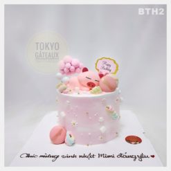 Bánh sinh nhật Heo Con Say Giấc Mây Hồng