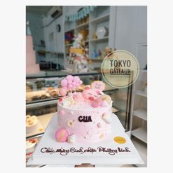 Bánh sinh nhật Heo Con Say Giấc Mây Hồng