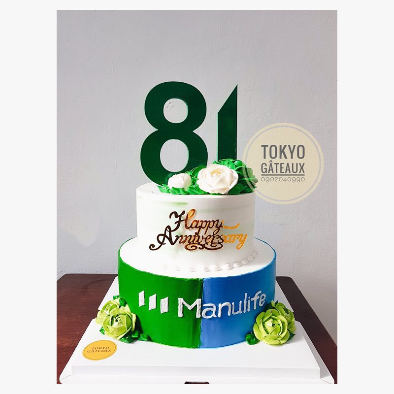 Bánh sinh nhật Half Color