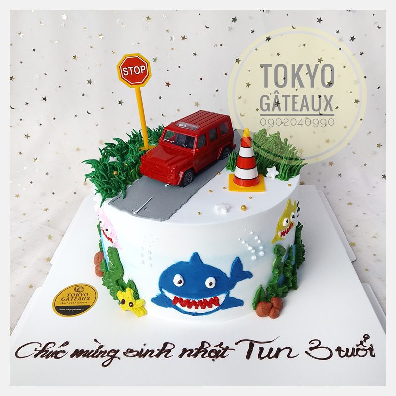 Bánh sinh nhật Oto Và Biển Cả