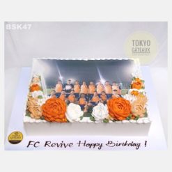 Bánh sinh nhật Hoa Hồng cam