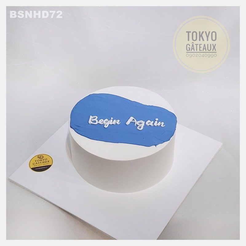 Bánh sinh nhật Begin again