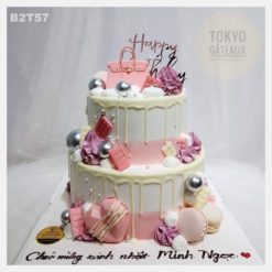 Bánh sinh nhật Túi hồng baby