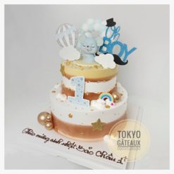 Bánh sinh nhật Baby Chuột 2 Tầng