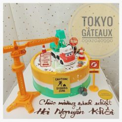 Bánh sinh nhật Công Trường Cần Cẩu