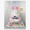 Bánh sinh nhật Unicorn Bập Bênh 3 Tầng