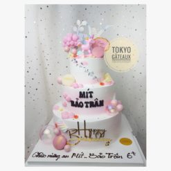 Bánh sinh nhật Unicorn Bập Bênh 3 Tầng