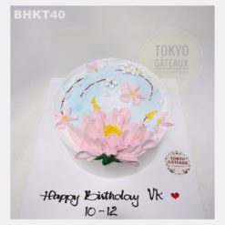 Bánh sinh nhật Hoa Bay Theo Gió