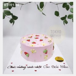 Bánh sinh nhật Daisy Stawberry