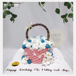 Bánh sinh nhật Giỏ Hoa Sứ