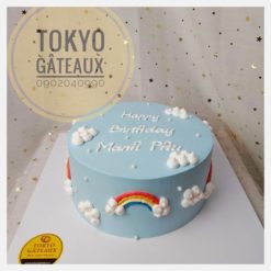 Bánh sinh nhật Cầu Vồng Dễ Thương