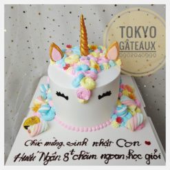 Bánh sinh nhật Unicorn Sắc Màu