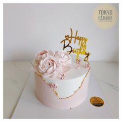 BHKT19 - Bánh sinh nhật Hoa hồng baby sz16 cao 10cm