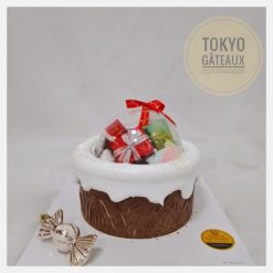 Bánh sinh nhật Hộp quà giáng sinh