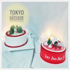 Bánh sinh nhật Quả cầu tuyết giáng sinh